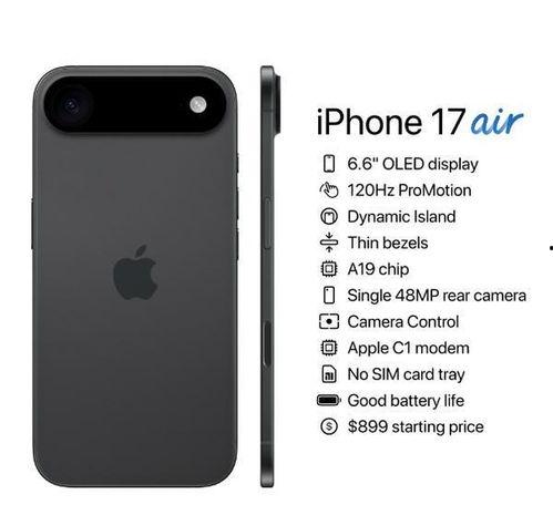 苹果17最新爆料air,Air系列再升级，揭秘全新爆料亮点！